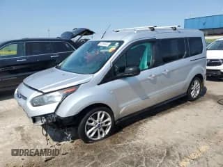 ✅ 2015 Ford Transit Connect XLT • VIN: NM0GS9F70F1192831 • Lot: 67284955. Listed on Copart with 94,445 mi. Free auction sales archive from the USA and detailed vehicle history report at DreamBid. Image 1.