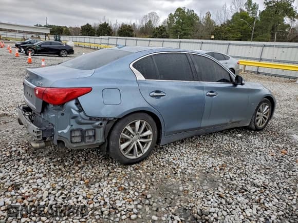 ✅ 2015 Infiniti Q50 Premium • VIN: JN1BV7AP4FM348497 • Lot: 94873845. Listed on Copart with 159,338 mi. Free auction sales archive from the USA and detailed vehicle history report at DreamBid. Image 3.