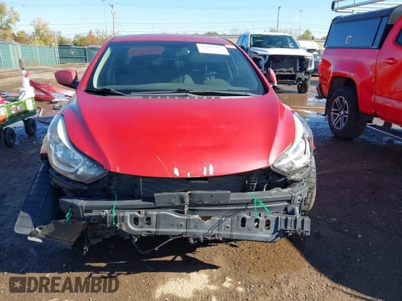 ✅ 2014 Hyundai Elantra SE • VIN: KMHDH4AE7EU081912 • Lot: 43493757. Listed on IAAI with 165,607 mi. Free auction sales archive from the USA and detailed vehicle history report at DreamBid. Image 13.