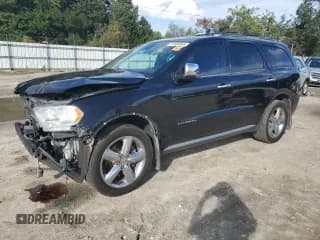 ✅ 2013 Dodge Durango Citadel • VIN: 1C4SDHET0DC684664 • Lot: 81564845. Listed on Copart with 188,960 mi. Free auction sales archive from the USA and detailed vehicle history report at DreamBid. Image 1.