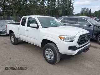 ✅ 2023 Toyota Tacoma SR • VIN: 3TYRX5GNXPT091002 • Lot: 43207050. Wystawiony na IAAI z przebiegiem 20 639 mil. Bezpłatny archiwum sprzedaży aukcyjnych z USA i szczegółowy raport historii pojazdu na DreamBid. Zdjęcie 1.