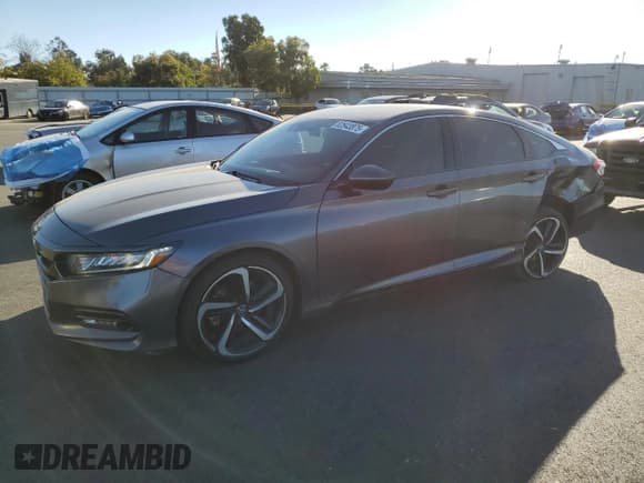 ✅ 2019 Honda Accord Sport • VIN: 1HGCV1F39KA117127 • Lot: 82643875. Listed on Copart with 113,343 mi. Free auction sales archive from the USA and detailed vehicle history report at DreamBid. Image 1.