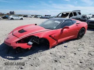 ✅ 2015 Chevrolet Corvette 3LT • VIN: 1G1YF2D79F5107914 • Lot: 71161915. Wystawiony na Copart z przebiegiem 86 204 mil. Bezpłatny archiwum sprzedaży aukcyjnych z USA i szczegółowy raport historii pojazdu na DreamBid. Zdjęcie 1.