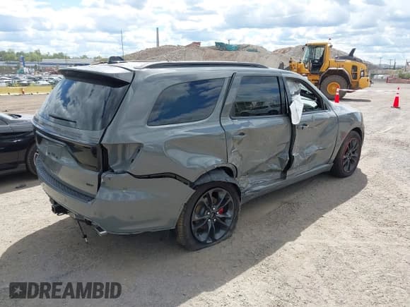 ✅ 2025 Dodge Durango GT • VIN: 1C4RDJDGXSC521933 • Lot: 43060456. Listed on IAAI with 75 mi. Free auction sales archive from the USA and detailed vehicle history report at DreamBid. Image 4.