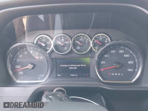 2022 Chevrolet Silverado 1500 LT z VIN 3GCPWCED5NG138842, wystawiony jako IAAI lot #41485587 z przebiegiem 74 967 mil mil oraz . Historia ofert i sprzedaży dostępna na DreamBid. Obrazek 7.