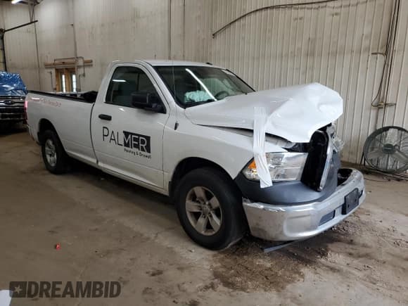 ✅ 2018 Ram 1500 Tradesman • VIN: 3C6JR6DT1JG202741 • Lot: 81686055. Listed on Copart with 92,367 mi. Free auction sales archive from the USA and detailed vehicle history report at DreamBid. Image 4.