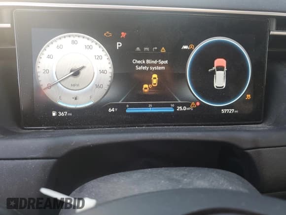 ✅ 2023 Hyundai Tucson Limited • VIN: 5NMJE3AE7PH164468 • Lot: 92599425. Listed on Copart with 57,727 mi. Free auction sales archive from the USA and detailed vehicle history report at DreamBid. Image 9.