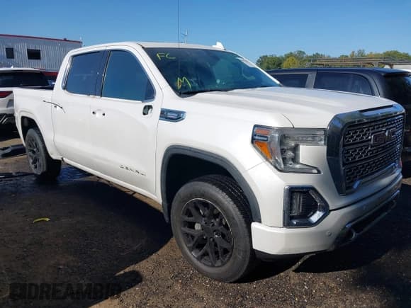 ✅ 2021 GMC Sierra 1500 Denali • VIN: 3GTU9FET8MG218895 • Лот: 43187288. Опубликован ранее на IAAI с пробегом 83 326 миль. Бесплатный доступ к архиву аукционных продаж из США и подробный отчёт об истории автомобиля на DreamBid. Изображение 1.
