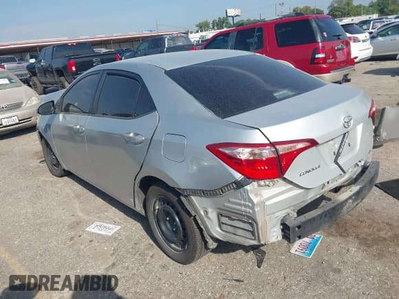 ✅ 2019 Toyota Corolla LE • VIN: 5YFBURHE5KP890117 • Lot: 43220518. Listed on IAAI with 160,615 mi. Free auction sales archive from the USA and detailed vehicle history report at DreamBid. Image 3.