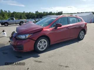 2017 Subaru Impreza Premium с VIN 4S3GTAB66H3732155, выставлен на аукционе Copart как лот 65977965 с пробегом 67 612 миль миль и Списание • Salvage title. История ставок и продаж доступна на DreamBid. Изображение 1.