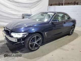 ✅ 2018 BMW 4 Series 430i xDrive • VIN: WBA4Z3C56JEC57412 • Lot: 85745045. Listed on Copart with 101,296 mi. Free auction sales archive from the USA and detailed vehicle history report at DreamBid. Image 1.