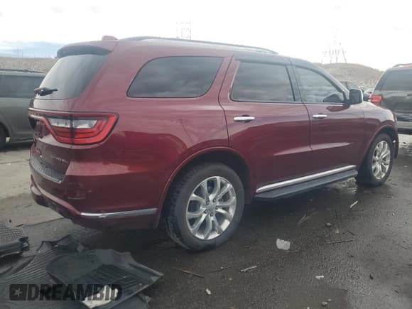 ✅ 2017 Dodge Durango Citadel • VIN: 1C4SDJET0HC799083 • Lot: 85513934. Listed on Copart with 94,585 mi. Free auction sales archive from the USA and detailed vehicle history report at DreamBid. Image 3.
