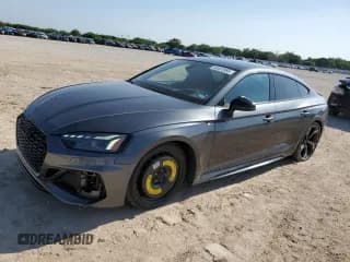 ✅ 2022 Audi RS 5 Sportback • VIN: WUAAWCF51NA900739 • Lot: 55451595. Listed on Copart with 88,652 mi. Free auction sales archive from the USA and detailed vehicle history report at DreamBid. Image 1.