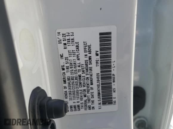 ✅ 2014 Honda CR-V EX-L • VIN: 5J6RM4H74EL084926 • Lot: 70526335. Wystawiony na Copart z przebiegiem 149 132 mil. Bezpłatny archiwum sprzedaży aukcyjnych z USA i szczegółowy raport historii pojazdu na DreamBid. Zdjęcie 13.