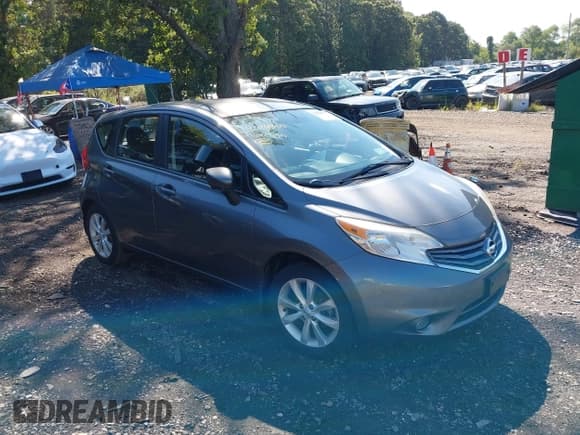 ✅ 2016 Nissan Note SV • VIN: 3N1CE2CP2GL371552 • Lot: 43114355. Listed on IAAI with 71,875 mi. Free auction sales archive from the USA and detailed vehicle history report at DreamBid. Image 1.