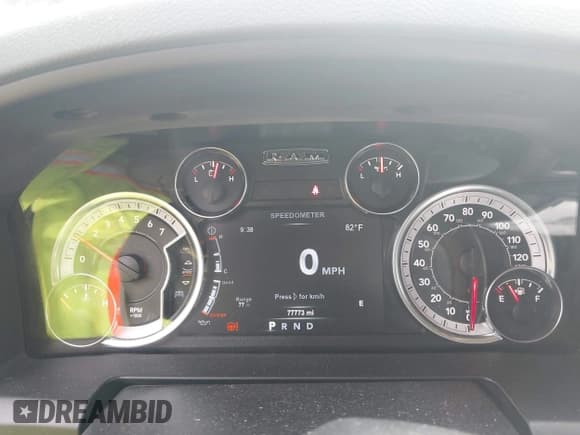 ✅ 2018 Ram 1500 Big Horn • VIN: 1C6RR7LT8JS158725 • Lot: 43053175. Wystawiony na IAAI z przebiegiem 77 773 mil. Bezpłatny archiwum sprzedaży aukcyjnych z USA i szczegółowy raport historii pojazdu na DreamBid. Zdjęcie 7.