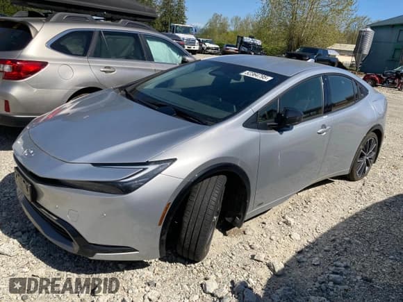 ✅ 2024 Toyota Prius LE • VIN: JTDADABU3R3012010 • Lot: 52364795. Listed on Copart with Not provided. Free auction sales archive from the USA and detailed vehicle history report at DreamBid. Image 1.