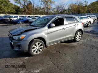 2014 Mitsubishi Outlander ES with VIN 4A4AR3AU9EE023275, listed as a Copart auction lot 87251365 with 131,481 mi miles and Salvage title. Bid and sale history available at DreamBid. Image 1.