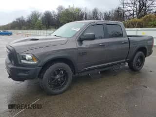 2019 Ram 1500 SLT z VIN 1C6RR7LG6KS660105, wystawiony jako Copart lot #55989515 z przebiegiem 82 420 mil mil oraz Szkoda całkowita • Salvage title. Historia ofert i sprzedaży dostępna na DreamBid. Obrazek 1.