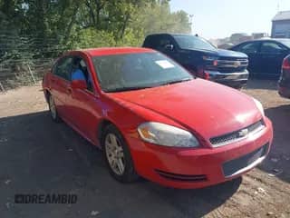 2012 Chevrolet Impala LT Fleet с VIN 2G1WG5E37C1294729, выставлен на аукционе IAAI как лот 43163275 с пробегом 194 799 миль миль и . История ставок и продаж доступна на DreamBid. Изображение 1.