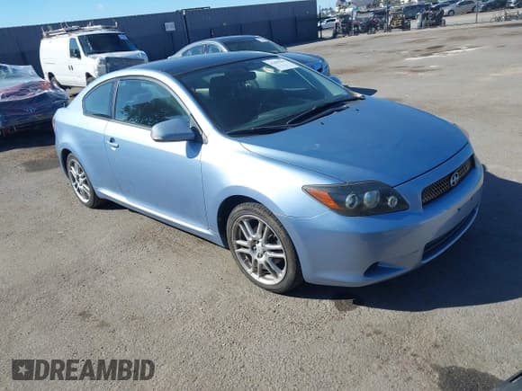 ✅ 2008 Scion tC • VIN: JTKDE167780268271 • Lot: 43495991. Listed on IAAI with 192,491 mi. Free auction sales archive from the USA and detailed vehicle history report at DreamBid. Image 1.