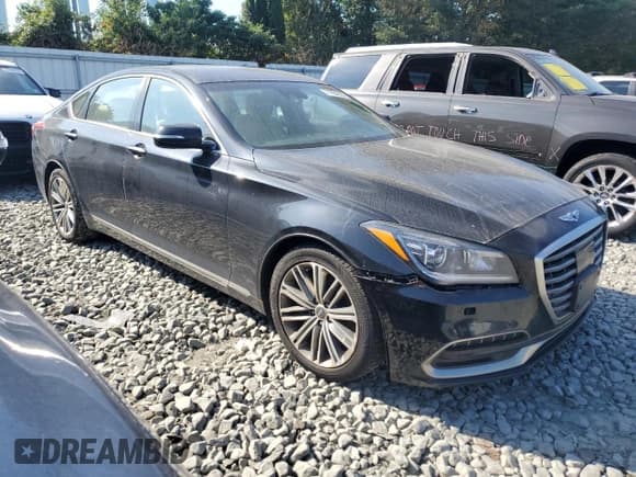 ✅ 2018 Genesis G80 3.8L • VIN: KMHGN4JE5JU240958 • Lot: 71622635. Listed on Copart with 157,172 mi. Free auction sales archive from the USA and detailed vehicle history report at DreamBid. Image 4.