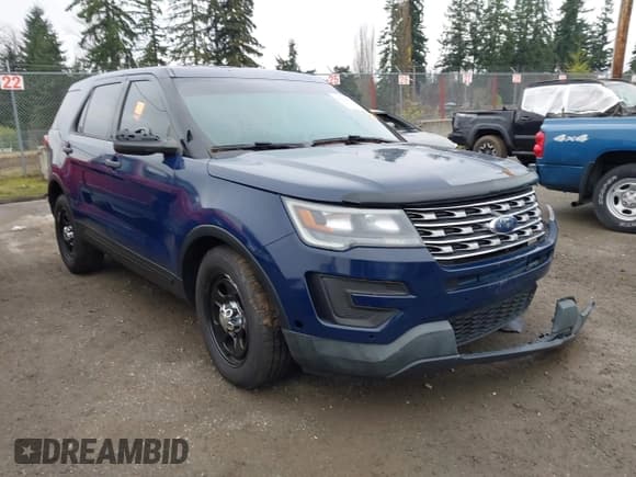 ✅ 2016 Ford Police Interceptor Utility • VIN: 1FM5K8ARXGGA47304 • Lot: 43828473. Listed on IAAI with 68,819 mi. Free auction sales archive from the USA and detailed vehicle history report at DreamBid. Image 1.