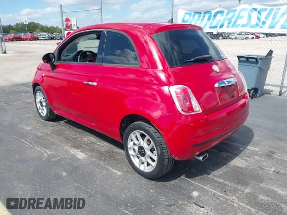 ✅ 2015 FIAT 500 Pop • VIN: 3C3CFFAR8FT502590 • Лот: 43478840. Опубликован ранее на IAAI с пробегом 90 172 миль. Бесплатный доступ к архиву аукционных продаж из США и подробный отчёт об истории автомобиля на DreamBid. Изображение 3.