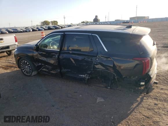 2023 Hyundai Palisade Calligraphy с VIN KM8R7DGE2PU508030, выставлен на аукционе Copart как лот 74063484 с пробегом 37 292 миль миль и Списание • Salvage title. История ставок и продаж доступна на DreamBid. Изображение 2.