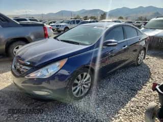 2013 Hyundai Sonata SE with VIN 5NPEC4AB7DH539924, listed as a Copart auction lot 80906435 with 217,947 mi miles and Salvage title. Bid and sale history available at DreamBid. Image 1.