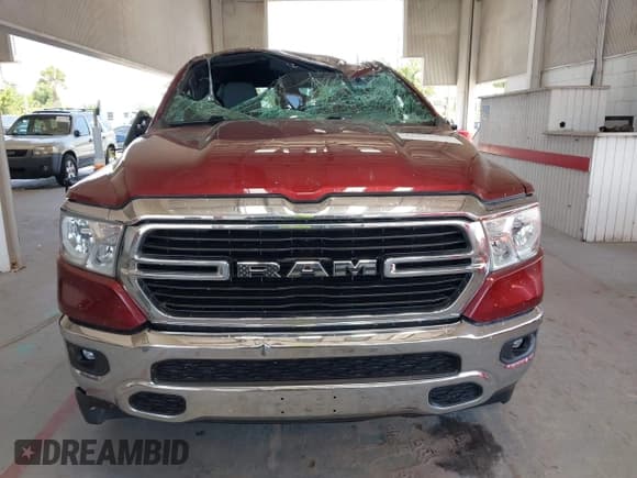 ✅ 2021 Ram 1500 Lone Star • VIN: 1C6SRFFT9MN676871 • Lot: 42344073. Listed on IAAI with 38,160 mi. Free auction sales archive from the USA and detailed vehicle history report at DreamBid. Image 12.