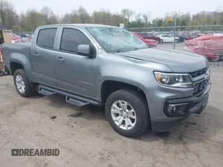 ✅ 2022 Chevrolet Colorado 2WD LT • VIN: 1GCGSCEN7N1315846 • Lot: 42133330. Listed on IAAI with 38,617 mi. Free auction sales archive from the USA and detailed vehicle history report at DreamBid. Image 1.