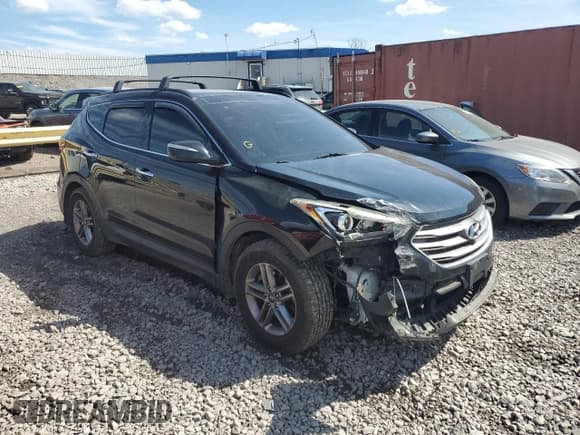 ✅ 2017 Hyundai Santa Fe 2.4L • VIN: 5XYZUDLB2HG480287 • Лот: 45963394. Опубликован ранее на Copart с пробегом 104 773 миль. Бесплатный доступ к архиву аукционных продаж из США и подробный отчёт об истории автомобиля на DreamBid. Изображение 4.