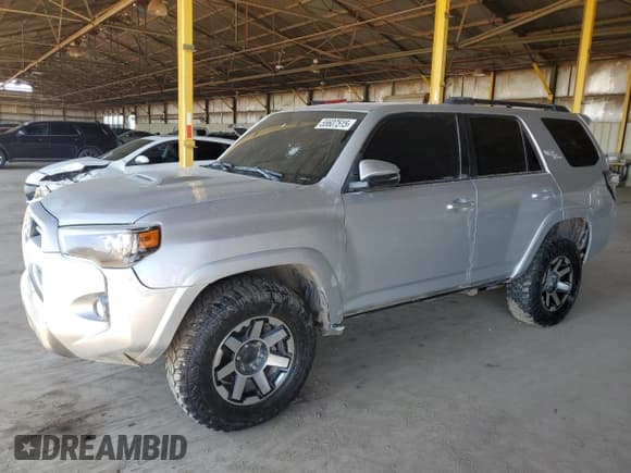 ✅ 2022 Toyota 4Runner TRD Off Road Premium • VIN: JTERU5JR5N6022517 • Lot: 55607515. Listed on Copart with 104,285 mi. Free auction sales archive from the USA and detailed vehicle history report at DreamBid. Image 1.