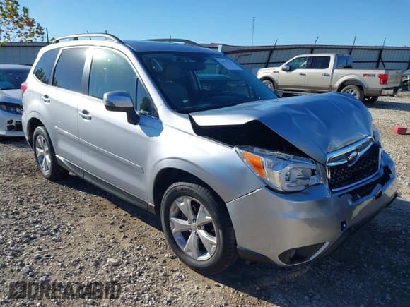 ✅ 2014 Subaru Forester Touring • VIN: JF2SJAPC9EH431250 • Lot: 43577751. Listed on IAAI with 93,099 mi. Free auction sales archive from the USA and detailed vehicle history report at DreamBid. Image 1.