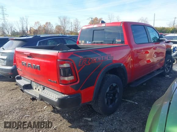 ✅ 2020 Ram 1500 Rebel • VIN: 1C6SRFLT5LN118664 • Лот: 43648910. Опубликован ранее на IAAI с пробегом 75 703 миль. Бесплатный доступ к архиву аукционных продаж из США и подробный отчёт об истории автомобиля на DreamBid. Изображение 4.