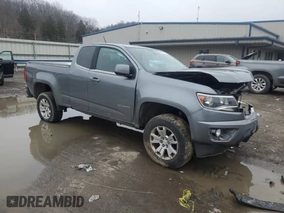 2019 Chevrolet Colorado 4WD LT with VIN 1GCHTCEA3K1168306, listed as a Copart auction lot 47677085 with 67,716 mi miles and Salvage title. Bid and sale history available at DreamBid. Image 4.
