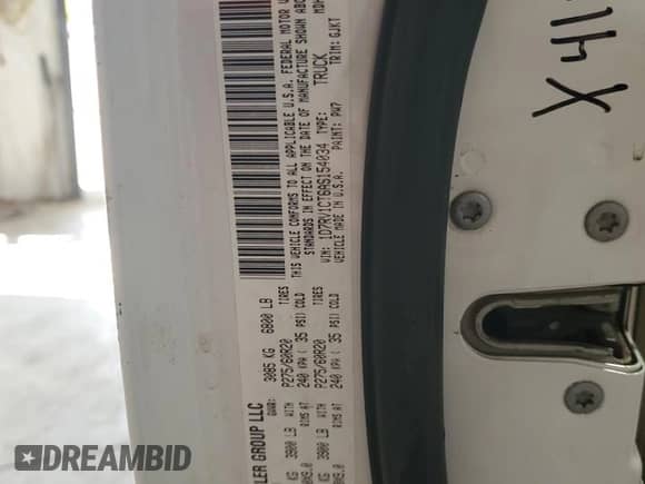 2010 Dodge 1500 Laramie с VIN 1D7RV1CT6AS154034, выставлен на аукционе Copart как лот 76686024 с пробегом 121 374 миль миль и Списание • Salvage title. История ставок и продаж доступна на DreamBid. Изображение 14.