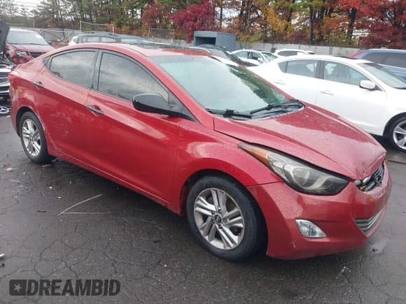 ✅ 2011 Hyundai Elantra GLS • VIN: KMHDH4AE9BU087500 • Lot: 43632428. Listed on IAAI with 162,286 mi. Free auction sales archive from the USA and detailed vehicle history report at DreamBid. Image 1.