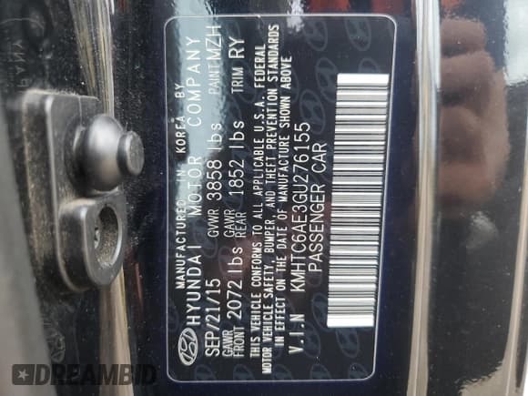 ✅ 2016 Hyundai Veloster Turbo • VIN: KMHTC6AE3GU276155 • Lot: 80999244. Wystawiony na Copart z przebiegiem 91 422 mil. Bezpłatny archiwum sprzedaży aukcyjnych z USA i szczegółowy raport historii pojazdu na DreamBid. Zdjęcie 12.