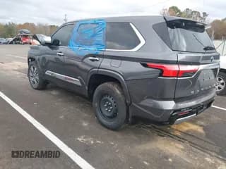 ✅ 2023 Toyota Sequoia SR5 • VIN: 7SVAAAAA8PX002228 • Lot: 43766819. Listed on IAAI with 9,592 mi. Free auction sales archive from the USA and detailed vehicle history report at DreamBid. Image 3.