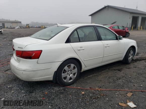 2009 Hyundai Sonata GLS z VIN 5NPET46C39H549598, wystawiony jako Copart lot #74276604 z przebiegiem 125 834 mil mil oraz Szkoda całkowita • Salvage title. Historia ofert i sprzedaży dostępna na DreamBid. Obrazek 3.