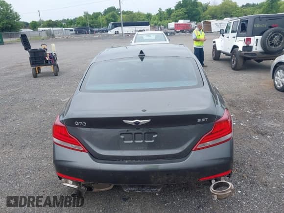 ✅ 2019 Genesis G70 Advanced • VIN: KMTG34LE8KU035029 • Lot: 42361301. Listed on IAAI with 63,139 mi. Free auction sales archive from the USA and detailed vehicle history report at DreamBid. Image 17.