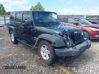 ✅ 2017 Jeep Wrangler Unlimited Sport • VIN: 1C4BJWDG0HL615187 • Lot: 43246710. Listed on IAAI with 192,287 mi. Free auction sales archive from the USA and detailed vehicle history report at DreamBid. Image 1.