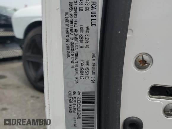 ✅ 2020 Dodge Challenger SRT Hellcat Widebody • VIN: 2C3CDZC91LH121401 • Lot: 53721135. Wystawiony na Copart z przebiegiem 78 675 mil. Bezpłatny archiwum sprzedaży aukcyjnych z USA i szczegółowy raport historii pojazdu na DreamBid. Zdjęcie 13.