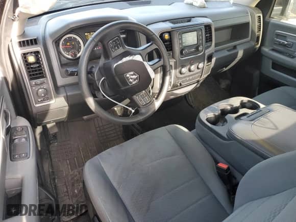2016 Ram 1500 Express with VIN 3C6JR7AT8GG169837, listed as a Copart auction lot 53047805 with 146,796 mi miles and Salvage title. Bid and sale history available at DreamBid. Image 8.
