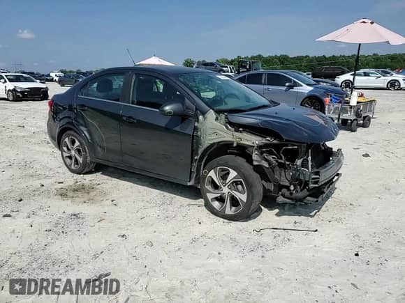 2018 Chevrolet Sonic Premier z VIN 1G1JF5SB6J4135789, wystawiony jako Copart lot #68529724 z przebiegiem 80 296 mil mil oraz Szkoda całkowita • Salvage title. Historia ofert i sprzedaży dostępna na DreamBid. Obrazek 10.