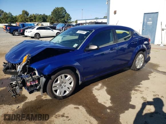 ✅ 2013 Dodge Avenger SE • VIN: 1C3CDZABXDN540426 • Лот: 76364984. Опубликован ранее на Copart с пробегом 92 000 миль. Бесплатный доступ к архиву аукционных продаж из США и подробный отчёт об истории автомобиля на DreamBid. Изображение 1.
