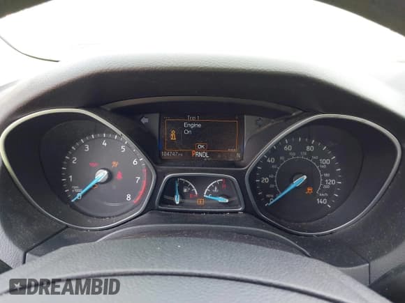 ✅ 2017 Ford Focus SE • VIN: 1FADP3F20HL237823 • Lot: 39690628. Listed on IAAI with 104,747 mi. Free auction sales archive from the USA and detailed vehicle history report at DreamBid. Image 7.