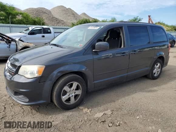 2012 Dodge Grand Caravan SXT z VIN 2C4RDGCG4CR295109, wystawiony jako Copart lot #61629604 z przebiegiem 80 255 mil mil oraz Czysty tytuł • Clean title. Historia ofert i sprzedaży dostępna na DreamBid. Obrazek 1.